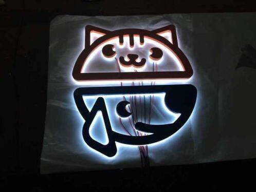 背發(fā)光精品標(biāo)識(shí)